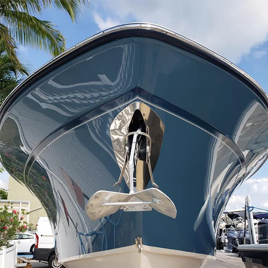 32ft Center Console Marine Ceramic Coating Application